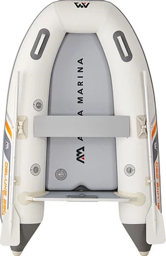 Ondoorzichtig Industrieel plak Aqua Marina 250 U-Deluxe Rubberboot Opblaasbaar - 3 Volwassenen | bol.com