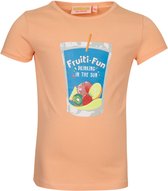 Someone T-shirt meisje light orange maat 128