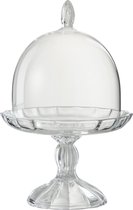 Stolp | glas | transparant | 16x16x (h)24.5 cm