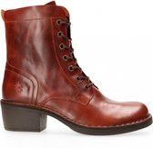 Fly London  - Milou Veterboot Leer - Red - 42