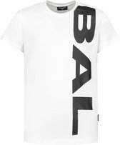 Ballin Amsterdam -  Jongens Relaxed Fit   T-shirt  - Wit - Maat 128