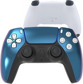 CS Draadloze Controller voor PS5 Blauw / Paars Metallic Custom