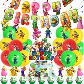Super Mario 3D World Verjaardag Versiering set Ballon Ballonnen Feestpakket Kinderfeest Latex Ballonnen