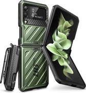 Supcase UB Pro Samsung Galaxy Z Flip 3 Hoesje - Groen