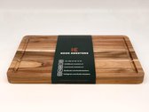 Kook Meesters - Snijplank - Acacia hout - Snijplank hout - Sapgeul