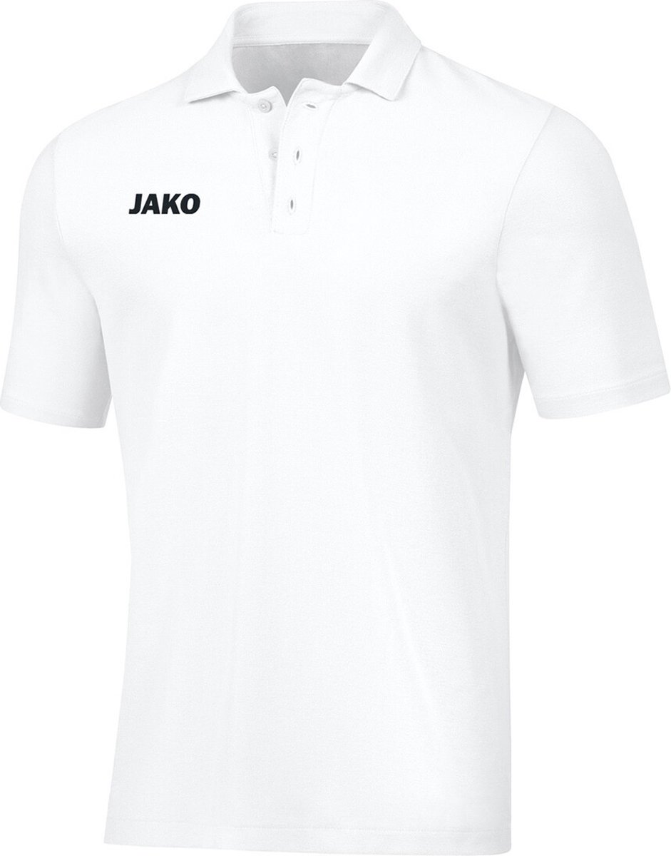 Jako Polo Base Dames Wit Maat 36