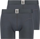 RJ Bodywear Onderbroek Boxershort Jort 2 Pack 35 044 Grijs 228 Mannen Maat - XXL