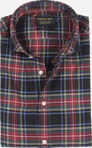 Steppin' Out Herfst/Winter 2021  Brushed Cotton Highland Checks Mannen - Regular Fit - Katoen - Rood (M)