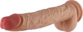 Gode 3XLR pour Auxfun Basic Machine sexuelle Beige 26,5 cm