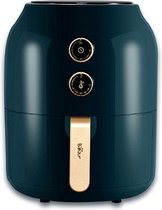 Trosty Heteluchtfriteuse Zwart - Moderne RVS Frituurpan - 3.5L Airfryer - Multifunctionele Friteuse - Olievrij Frituren & Bakken - Touchscreen