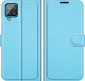 Samsung Galaxy A22 4G Hoesje - Mobigear - Classic Serie - Kunstlederen Bookcase - Blauw - Hoesje Geschikt Voor Samsung Galaxy A22 4G