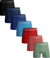 Muchachomalo - 7-pack onderbroeken heren - Effen kleuren - Zachte Waistband