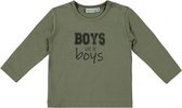 Babylook T-Shirt Boys Deep Lichen Green