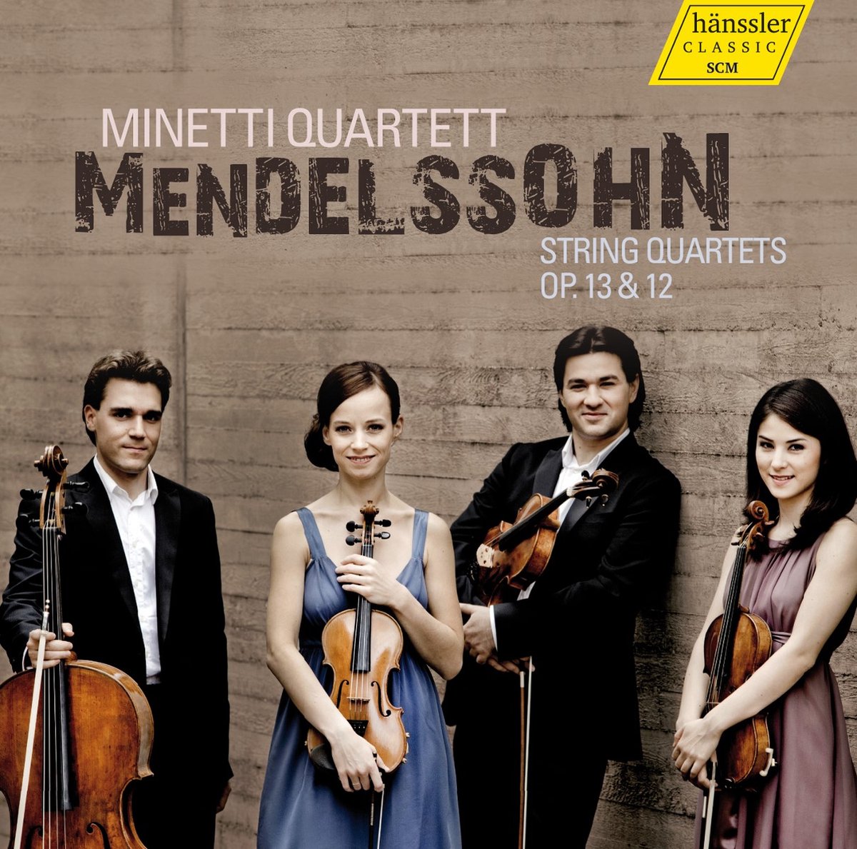 Minetti Quartett - Mendelssohn-Bartholdy: String Quartets Op. 13 & 12 (CD)