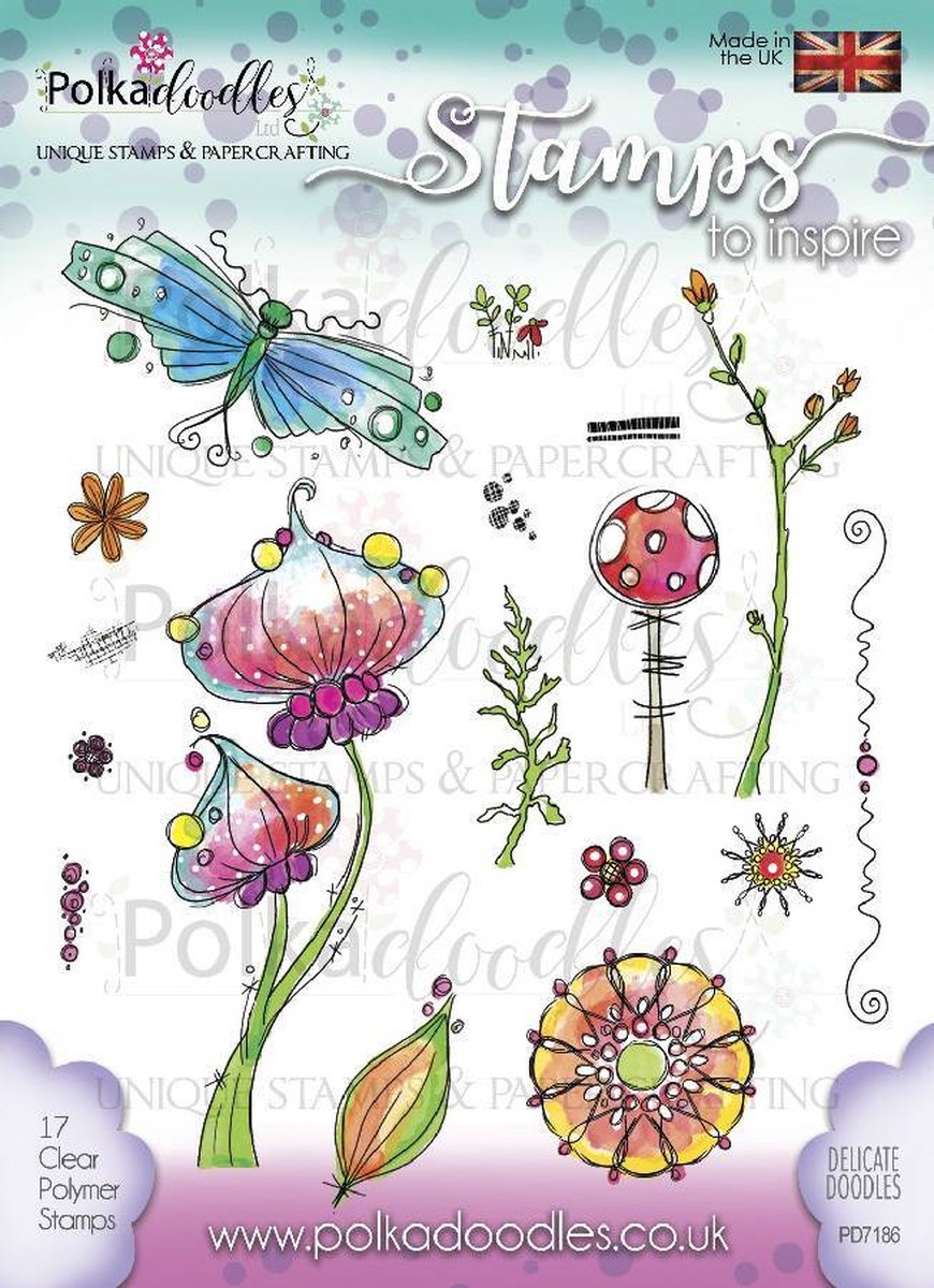 Delicate Doodles Clear Stamps (PD7186)