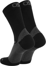 OS1st FS4 compressie sport hielspoor sokken Zwart – Maat S (33-36)