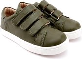 OLD SOLES - kinderschoen - lage sneakers - step markert - legergroen - Maat 32
