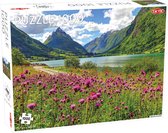 Puzzel 1000 Stukjes Volwassenen - Legpuzzel - Tactic puzzel - Bergsheimsvatnet meer 67x48 cm - Puzzel 1000 Stukjes