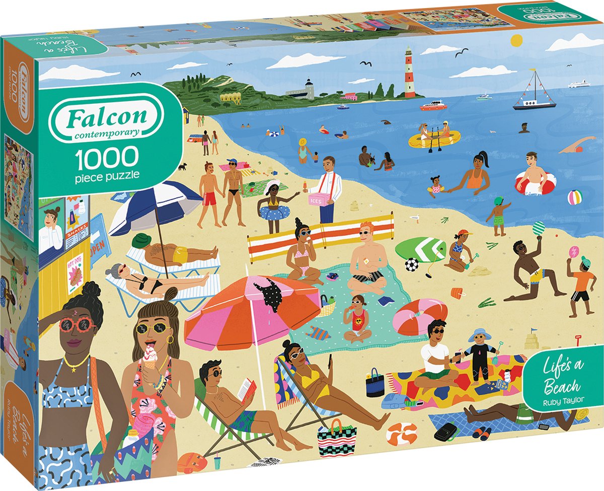 Falcon Contemporary Life's a Beach 1000 stukjes