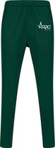 FitProWear Unisex Trainingsbroek Groen/Wit Maat XXXL / 3XL - Trainingsbroek heren - Trainingsbroek Dames - Sportbroek - Joggingbroek - Joggingsbroek - Trainingspak - Lange sportbroek - Sportbroek lang