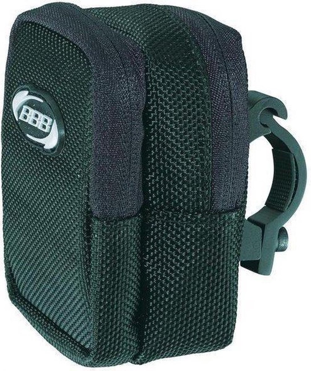 bbb zadel bag FrontPack BSB-09M zwart - Klembevestiging 25.4 -31.8 mm