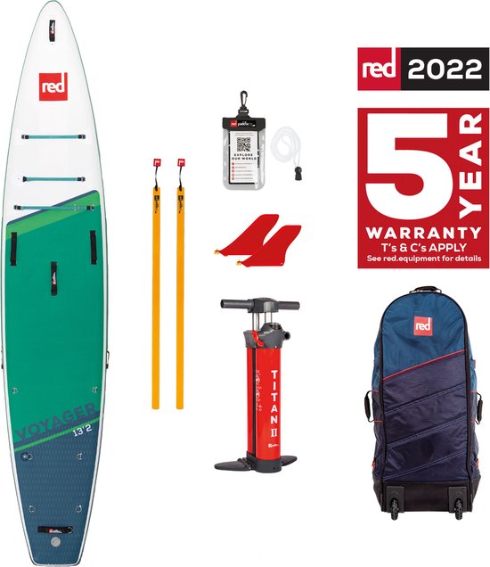 Red Paddle Voyager SUP Package 13.2