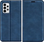 Hoesje Geschikt voor Samsung Galaxy A33 Portemonnee Book Case - Kunstleer - Blauw