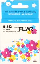 FLWR - Inktcartridge / 342 / Kleur - Geschikt voor HP