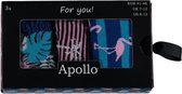Apollo | Giftbox herensokken | Vrolijke vakantie | Multi color | Maat 41/46 | Geschenkdoos | Cadeaudoos | Giftbox mannen | Verjaardagscadeau