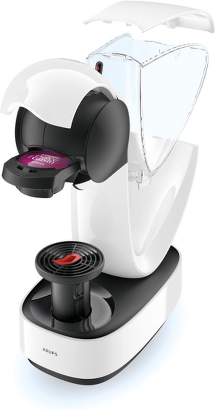 KRUPS Nescafé Dolce Gusto Machine à Café Capsule, Pression 15 Bars Tailles Des Boissons Ajustables Expresso Parfait Arret Automatique Compact Genio S Anthracite Kp240b10