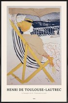 JUNIQE - Poster in kunststof lijst Henri de Toulouse-Lautrec - La