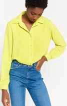 LOLALIZA Hemd - F - Lime - Maat 48