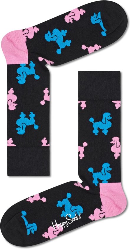 Happy Socks Poodle Sok PDL01-9300 - Meerkleurig Fire Unisex - 41-46