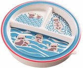 Sugar booger bord met 3 vakken Baby Otter