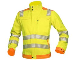 Ardon Hi-Viz Jack Signal-Fluorescerend geel oranje-M
