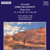 Viktor Simcisko, Juraj Alexander & Daniela Ruso - Grechaninov: Piano Trios 1 & 2 (CD)