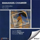 Agnès Mellon, Franck Leguérinel, Françoise Tillard - Chabrier: Mélodies Integrale / Songs Complete (CD)