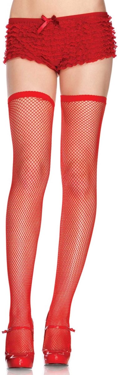 Fishnet Thigh Highs