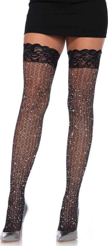 Leg Avenue Femme Collant Lurex Leg Avenue coloré