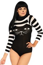 Striped cat bodysuit