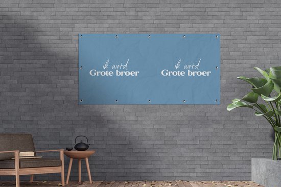 Schuttingposter Ik word Grote broer - Grote broer - Spreuken - Quotes