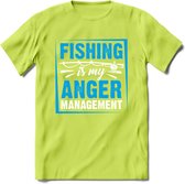 Vissen T-Shirt | Grappig Verjaardag Vis Hobby Cadeau Shirt | Dames - Heren - Unisex | Tshirt Hengelsport Kleding Kado - Groen - M