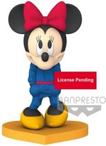 Disney Best Dressed Q Posket Mini Figurine Minnie Mouse 10 cm - Bleu