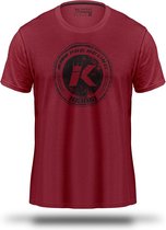 King T-Shirt Logo Rood Large