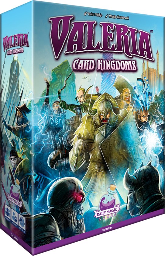 Boek: Valeria Card Kingdoms Second Edition, geschreven door Daily Magic Games