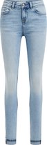 WE Fashion Dames mid rise super skinny jeans met super stretch