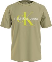 Calvin Klein Heren T-Shirt Olijf maat L