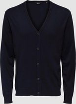 Cardigan ONSWYLER Life Ls Button Knit Dark Navy