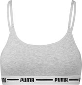 Puma Bralette - Iconic Casual  - M  - Grijs