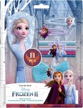 Disney Frozen 2 Borstel + Haaraccessoires 11-delig